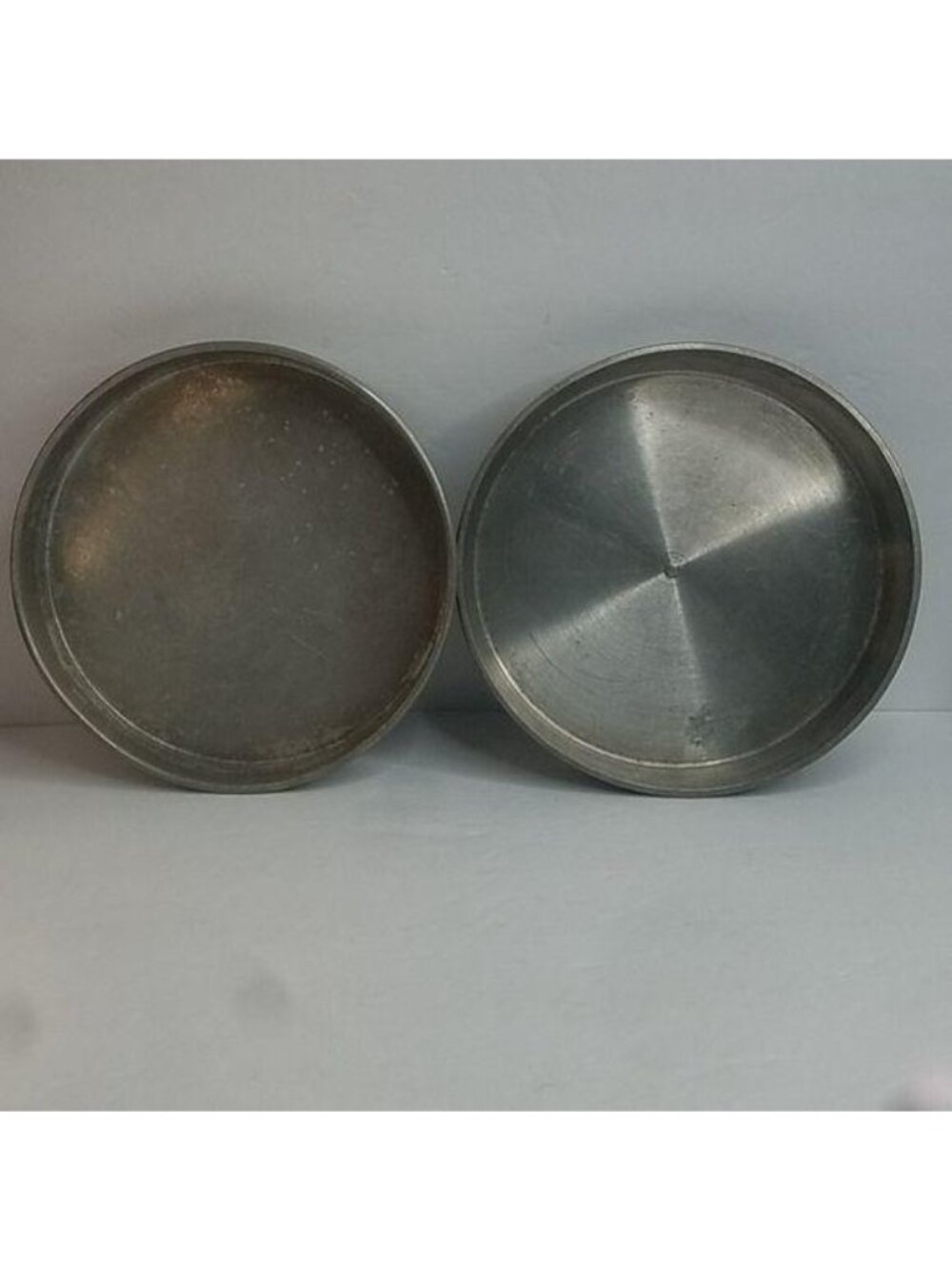 Vintage Set Of 3 Mirro Aluminum Round Stacking Cake Pans - Picture 3 of 5